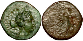 Hellenistic period coin (4-1 century BC)

18mm 4,00g