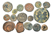 Group lot of 16 Roman Provincial coins. F-VF. Sold as seen, no returns.