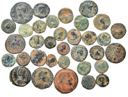 Group lot of 34 Roman Imperial coins. F-VF. Sold as seen, no returns.