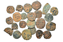 Group lot of 23 Islamic coins. F-VF. Sold as seen, no returns.