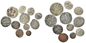 Group lot of 11 Islamic silver coins. F-VF. Sold as seen, no returns.