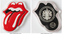 Elizabeth II silver Proof "The Rolling Stones" 5 Pounds (1 oz) 2021, Crown mint. Accompanied by original box. HID09801242017 © 2024 Heritage Auctions ...