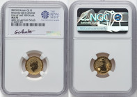 Elizabeth II gold "Britannia" 10 Pounds (1/10 oz) 2023 MS70 NGC, Royal mint, KM2055. Queen Elizabeth II obverse. One of Last 500 Struck, 40th to Last ...