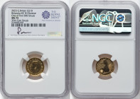 Charles III gold "Britannia" 10 Pounds (1/10 oz) 2023 MS70 NGC, Royal mint, KM2518. King Charles III obverse. One of First 500 Struck, 35th Coin Struc...