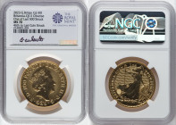 Elizabeth II 5-Piece Certified "Britannia" Set 2023 MS70 NGC, 1) gold 100 Pounds (1 oz), KM2087 2) gold 50 Pounds (1/2 oz), KM2071 3) gold 25 Pounds (...