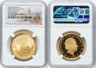 Elizabeth II gold Proof "King Henry VII" 100 Pounds (1 oz) 2022 PR70 Ultra Cameo NGC, S-BMGA1. Mintage: 610. British Monarchs series. First Releases. ...