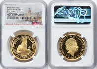 Elizabeth II gold Proof "King James I" 100 Pounds (1 oz) 2022 PR70 Ultra Cameo NGC, S-BMGA2. Mintage: 610. British Monarchs series. First Releases. Ac...