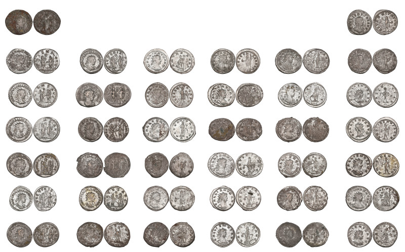 Gallienus, antoniniani (38) comprising, joint reign (253-260), Samosata (12), va...