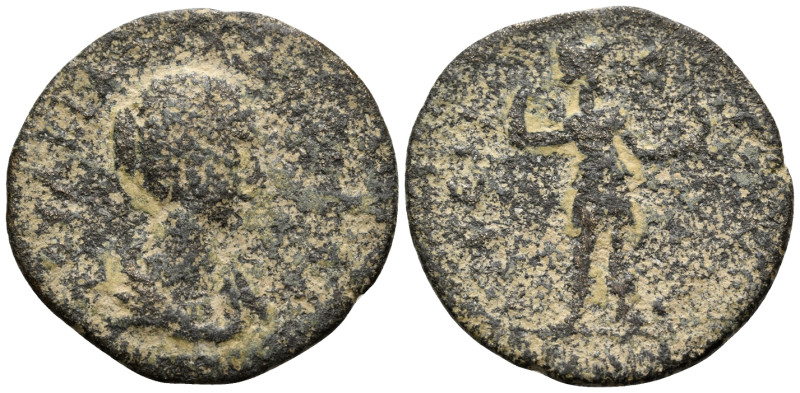 ARGOLIS. Cleonae. Plautilla, 202-205. (Bronze, 22 mm, 3.75 g, 6 h). ΦOYΛBIA ΠΛAY...