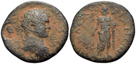 PAPHLAGONIA. Amastris. Caracalla, 198-217. (Bronze, 29.5 mm, 10.97 g, 7 h). [...] Laureate, draped and cuirassed bust of Caracalla to right; uncertain...