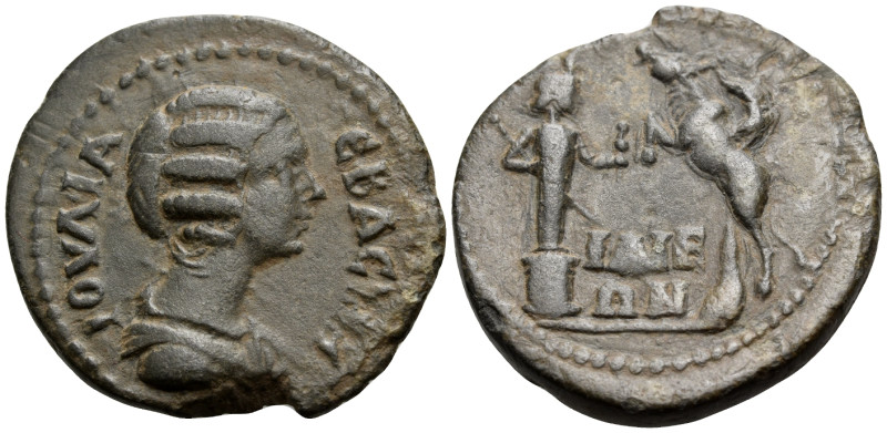 TROAS. Ilium. Julia Domna, Augusta, 193-217. AE (Bronze, 27.5 mm, 9.32 g, 7 h). ...