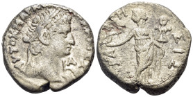 EGYPT. Alexandria. Otho, 69. Tetradrachm (Silver, 24 mm, 13.39 g, 12 h), Dated year 1 (15 January - 25 April, 69). ΑΥΤΟΚ ΜΑΡΚ ΟΘΩΝΟΣ ΚΑΙΣ ΣΕΒ, LΑ Laur...