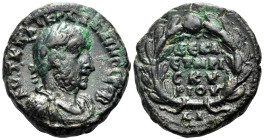 EGYPT. Alexandria. Gallienus, 253-268. Tetradrachm (Billon, 22.5 mm, 9.87 g, 12 h), Dated year 10 (262/3). AVT K Π ΛIK ΓΑΛΛΙΗΝΟC CEB Laureate, draped,...