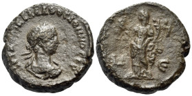 EGYPT. Alexandria. Vaballathus, 267-272. Tetradrachm (Potin, 20.5 mm, 9.05 g, 12 h), Dated regnal year E (5) = 272. ΑΥΤ Κ ΟΥΑΒΑΛΛΑΘΟϹ ΑΘΗΝΟ ϹΕΒ Laurea...