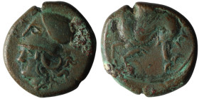 SICILY. Syracuse. Time of Dionysios I (405-367 BC)
AE Hemilitron (16mm, 4,32g)