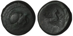 Greek coin 
AE Bronze (19mm, 8,15g)