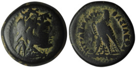 PTOLEMAIC KINGS of EGYPT. Ptolemy III Euergetes (246-222 BC). Alexandria mint
AE Trichalkon (17mm, 4,64g)