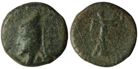 KINGS of SOPHENE (Western Armenia), Arkathias I (circa 150 BC). Arkathiokerta mint(?)
AE Bronze (20mm, 5,77g)