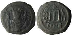 Tiberius II Constantine (AD 578-582). Constantinople
AE Follis (29mm, 10,64g)