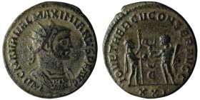 Maximian, first reign (286-310 AD). Antioch
AE Antoninianus (20mm, 2,95g)