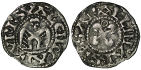 FRANCE. Valence. Anonymous Bishops (1157-1276 AD)
AR Denier (18mm, 0,95g)