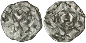 ITALY. Lucca. Heinrich III-V (1039-1125AD).
AR Denier (16mm, 0,79g)