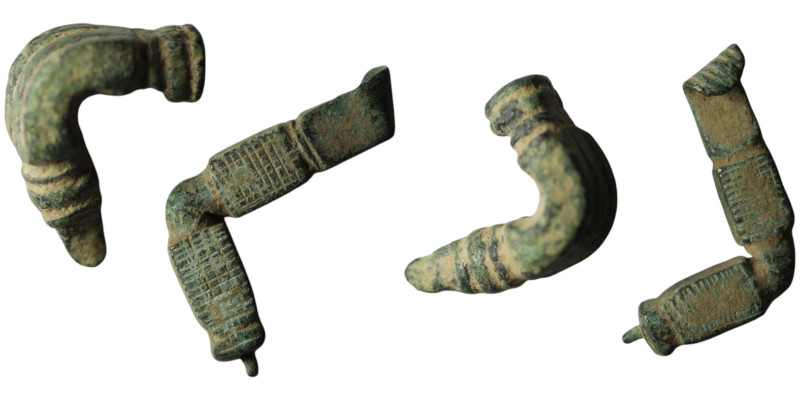 2 pieces ancient fibula
