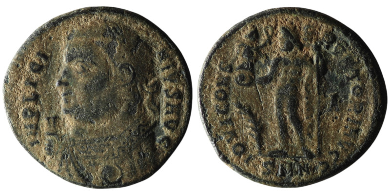 Licinius I (AD 308-324). Nicomedia
AE Follis (19mm, 3,64g)

Natural sandpatina