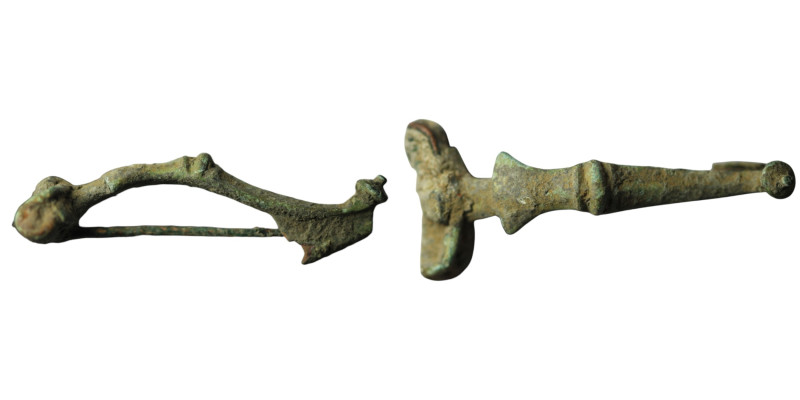 Roman bronze fibula. (circa 1st-3rd centuries AD)
(53mm, 11,25g)