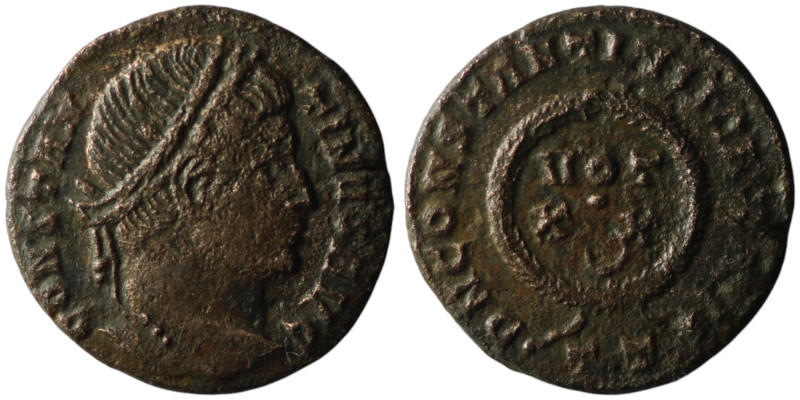Constantine I 'the Great' (AD 307/10-337). Ticinum
AE Follis (18mm, 2,58g)