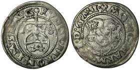 GERMANY. Hermann von Schauenburg (1566-1582)
1/24 of a thaler (gross) 1580 (24mm, 1,95g)