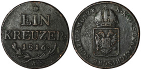 Austria Franz II./I (1792-1835)
Kreuzer 1816 (35mm, 13,56g)