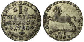 GERMANY. Charles William Ferdinand (1780-1806)
24 mariengroschen 1797 (18mm, 1,54g)