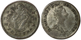 AUSTRIA. Maria Theresia (AD 1740-1780)
Poltura 1752 (17mm, 0,90g)