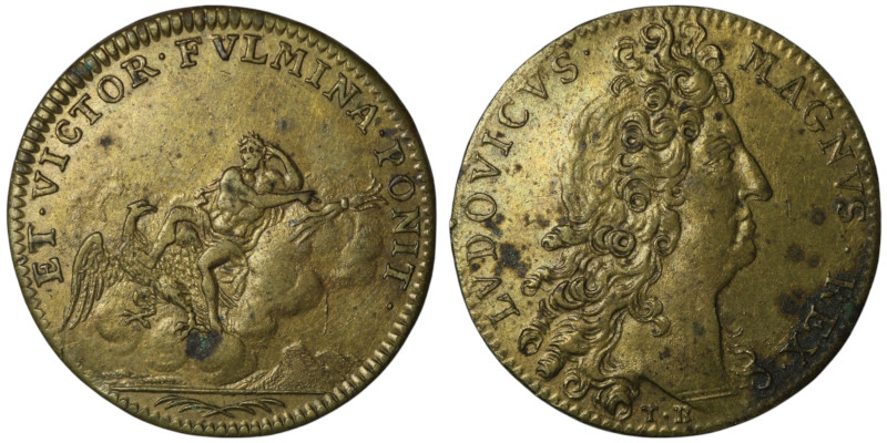 FRANCE. Royal. Louis XIV le Roi Soleil (the Sun King), (1643–1715)
Token (26mm, ...