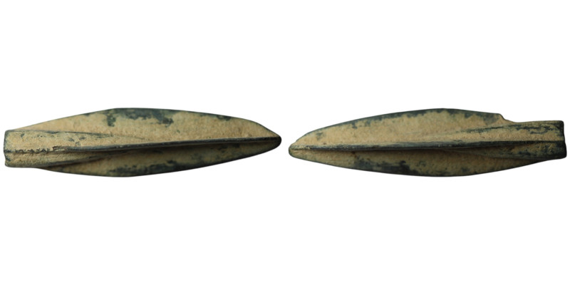 Ancient bronze arrowhead (3rd-1st centuries BC)
(49mm, 7,09g)