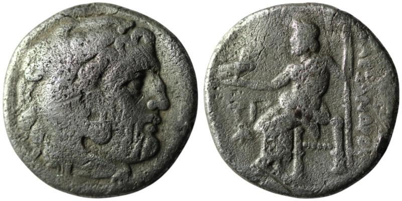 KINGS OF MACEDON. Alexander III 'the Great' (Circa 336-323 BC). Sardes
AR Drachm...