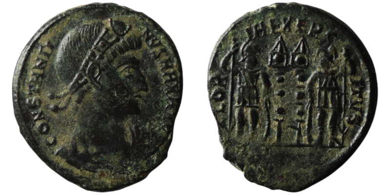 Constantine I 'the Great' (AD 307/10-337)
AE Follis (20mm, 2,40g)