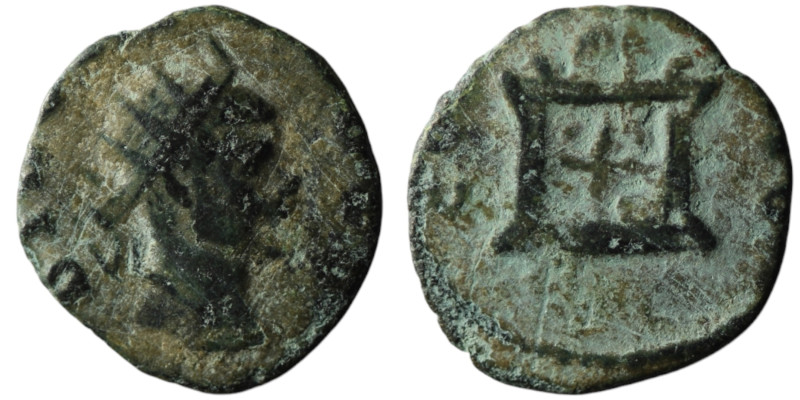 Divus Claudius II Gothicus (Died 270 AD). Mediolanum.
AE Antoninianus (16mm, 1,2...