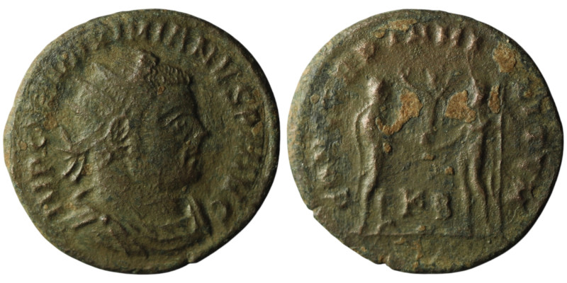 Maximianus Herculius (AD 286-305). Kyzikos
AE Antoninianus (21mm, 2,55g)