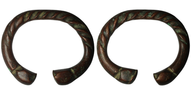 Bracelet. Western africa. 18th-19th Century.
(70mm, 112,52g)