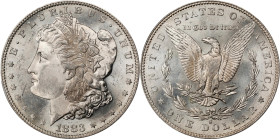 1883-S Morgan Silver Dollar. MS-65 (PCGS).Offered is a noteworthy condition rarity for this often overlooked issue in the early San Francisco Mint Mor...