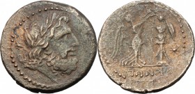 Central and Southern Campania, Capua. AE Uncia, c. 216-211 BC. SNG Cop. 338. Sambon 1037. HN Italy 493. SNG ANS 212-214. 7.12 g.  22 mm.