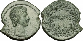 August (27 BC-14 AD).. AE As, Antioch mint, Seleucis and Pieria. RIC 486 (Ephesus?). RPC I, 4100. 10.99 g.  28 mm.