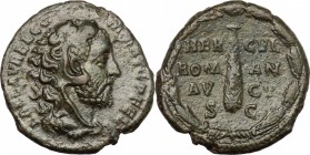 Commodus (177-192).. AE As, 192 AD. RIC 644. C. 193. 10.09 g.  24.5 mm.