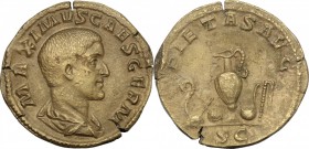 Maximus (Caesar, 235-238).. AE As, Rome mint. RIC 12. 12.27 g.  25 mm.