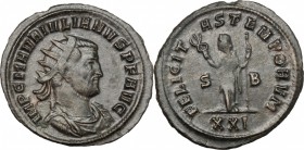 Julian of Pannonia, Usurper (284-285).. BI Antoninianus, Siscia mint. RIC 2. C. 1 (Fr. 150). 3.14 g.