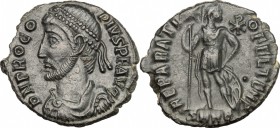 Procopius, Usurper (365-366).. AE 19 mm. Heraclea mint. RIC IX, 7.5. LRBC 1930. 3.38 g.  19 mm.