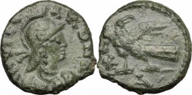 Ostrogothic Italy, Athalaric (526-534).. Municipal bronze coinage of Rome, light series. AE Follis (40 Nummi), 1st officina. Metlich 76. MEC 102-6. 8....