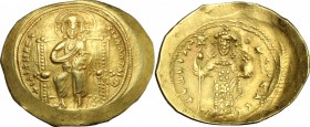 Constantine X, Ducas (1059-1067).. AV Histamenon Nomisma. Constantinople mint. D.O. 1. R. 2010. Sear 1847. 4.33 g.  28 mm.